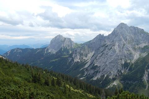 Durch das Tannheimer Tal vom Füssener Jöchle zur Musauer Alm