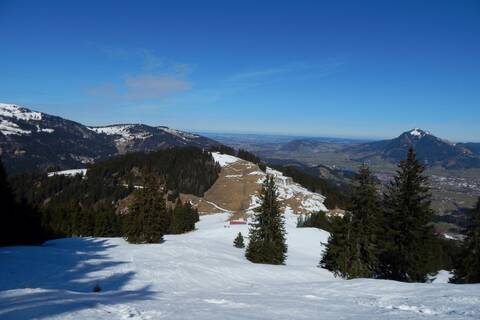 Schneeschuhwanderung Ofterschwanger Horn und Sigiswanger Horn