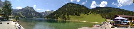 Der Vilsalpsee als Paradies im Tannheimer Tal