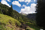 Aufstieg von der Gaisalpe zum Unteren Gaisalpsee