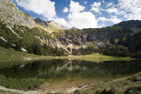 Allgäu Wanderung Unterer Gaisalpsee