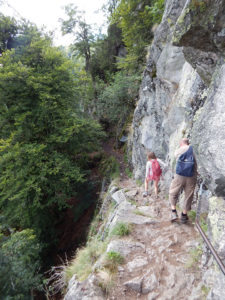 Felsenpfad Col de la Schlucht