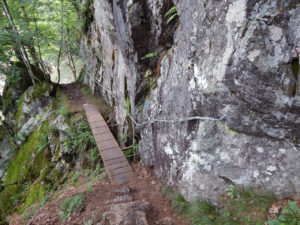 Felsenpfad Col de la Schlucht