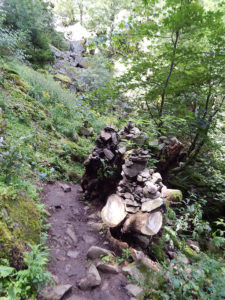 Felsenpfad Col de la Schlucht