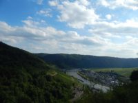 Collis-Steilpfad mit Klettersteig über Zell an der Mosel