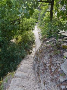 Collis-Steilpfad mit Klettersteig über Zell an der Mosel