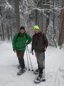 Schneeschuhwanderung Fichtelgebirge Haberstein, Große Kösseine, Burgsteinfelsen, Kaiser-Wilhelm-Felsen