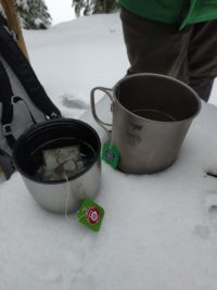 Schneeschuhwanderung Fichtelgebirge Haberstein, Große Kösseine, Burgsteinfelsen, Kaiser-Wilhelm-Felsen