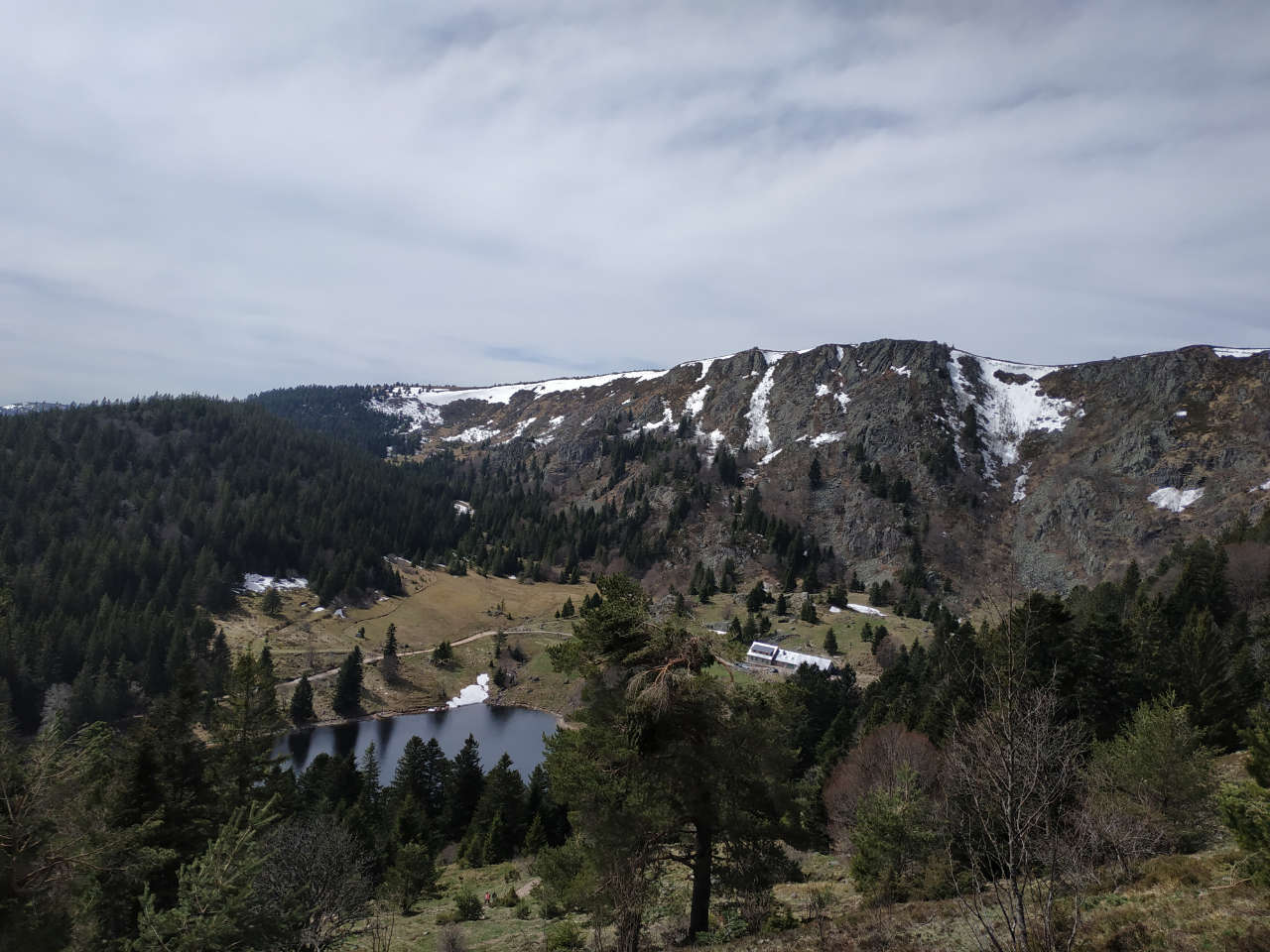 Wanderung Südvogesen - Lac Vert, Lac des Truites, Gazon du Faing