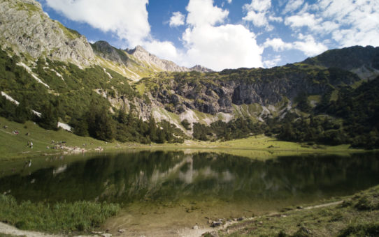 Allgäu Rundwanderung Reichenbach, Gaisalpe, Unterer Gaisalpsee