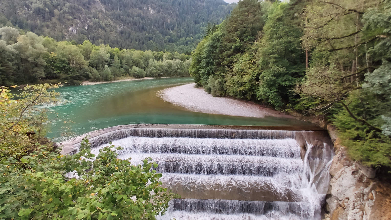 Rundwanderung Lechfall Füssen Kalvarienberg und Schwansee