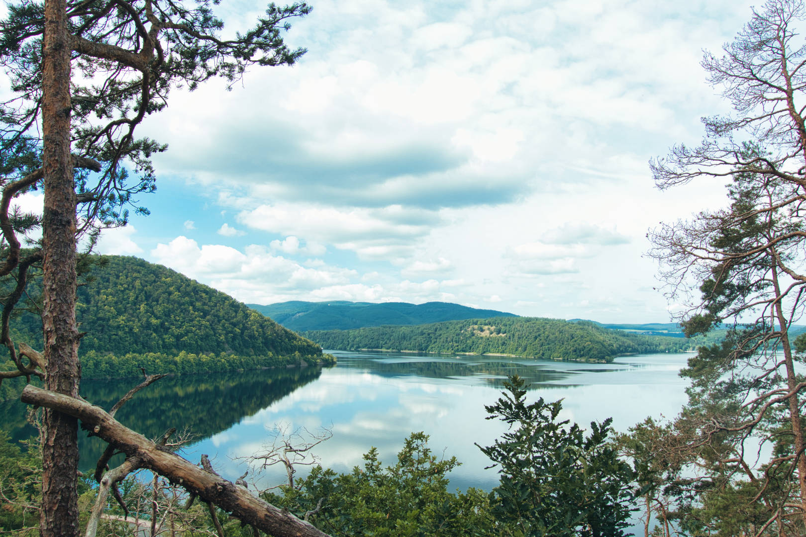 Rundwanderung Schloss Waldeck - Edertalsperre Panorama-Tour